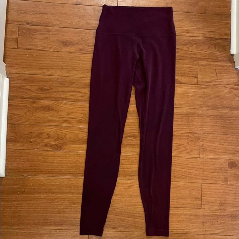 Lululemon align 28” burgundy